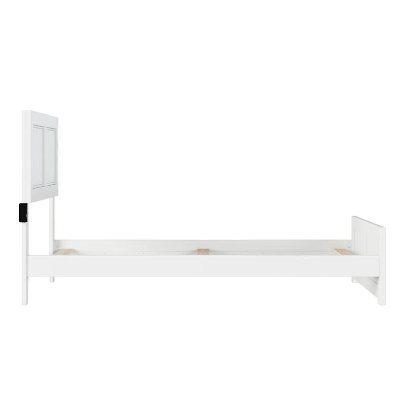 Canyon Foundation Bed Frame with Matching Footboard