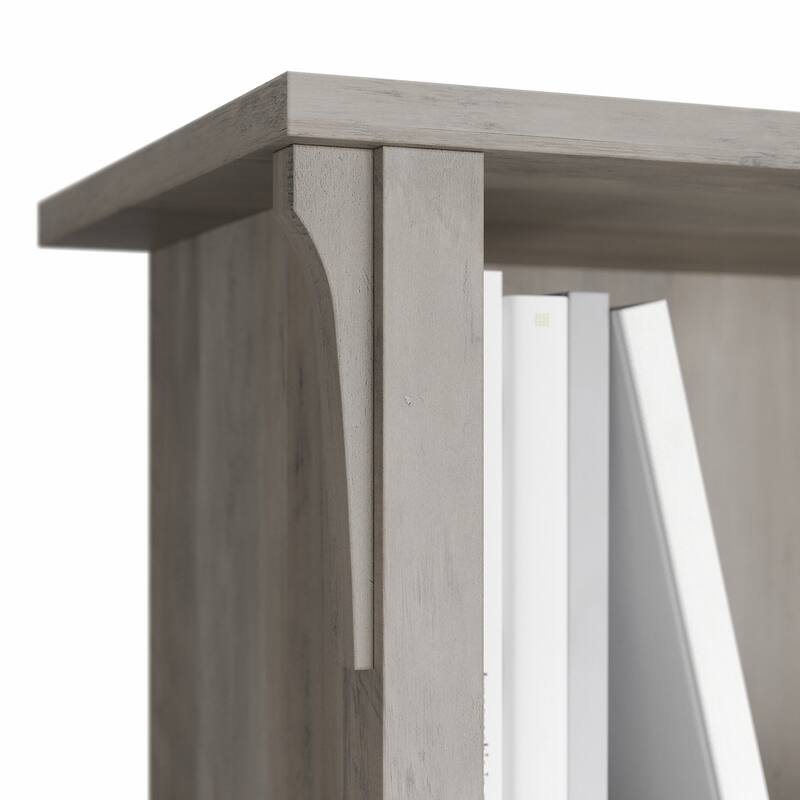 Salinas Tall 5-shelf Bookcase (Set of 2) by Bush Furniture