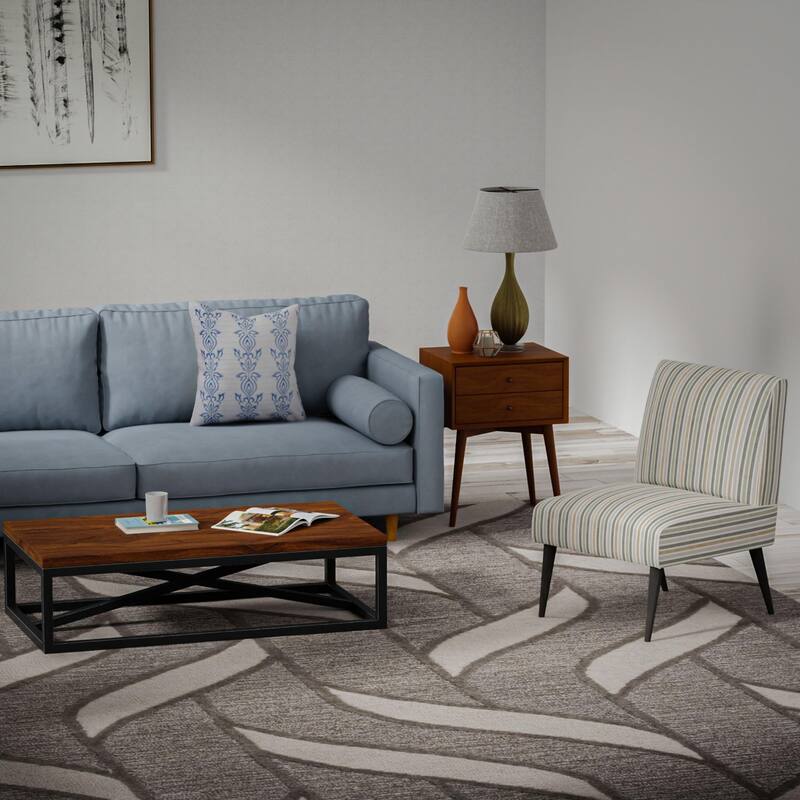 Alora Decor Lofton Stripe Hand Tufted Wool Rug