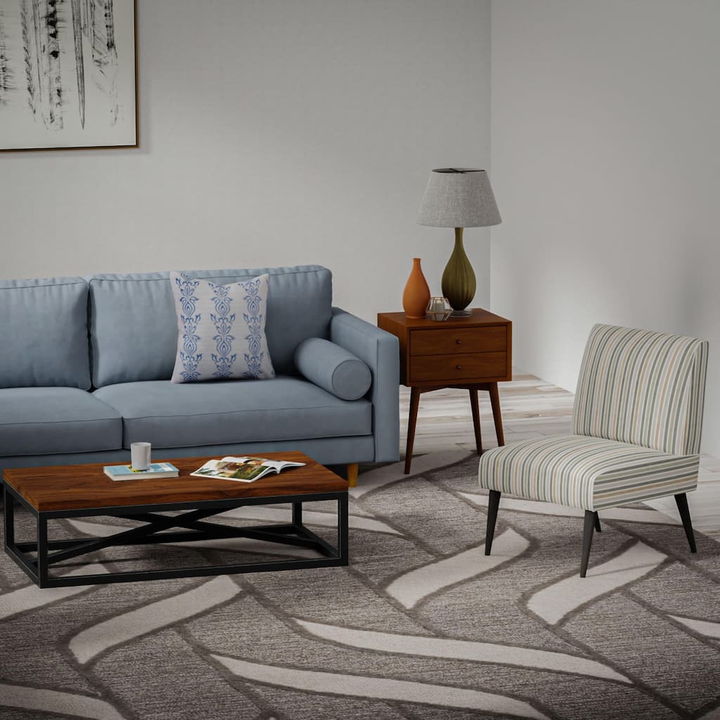 Alora Decor Lofton Stripe Hand Tufted Wool Rug