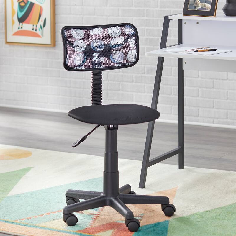 Simple Living Amari Kids Task Chair - Black