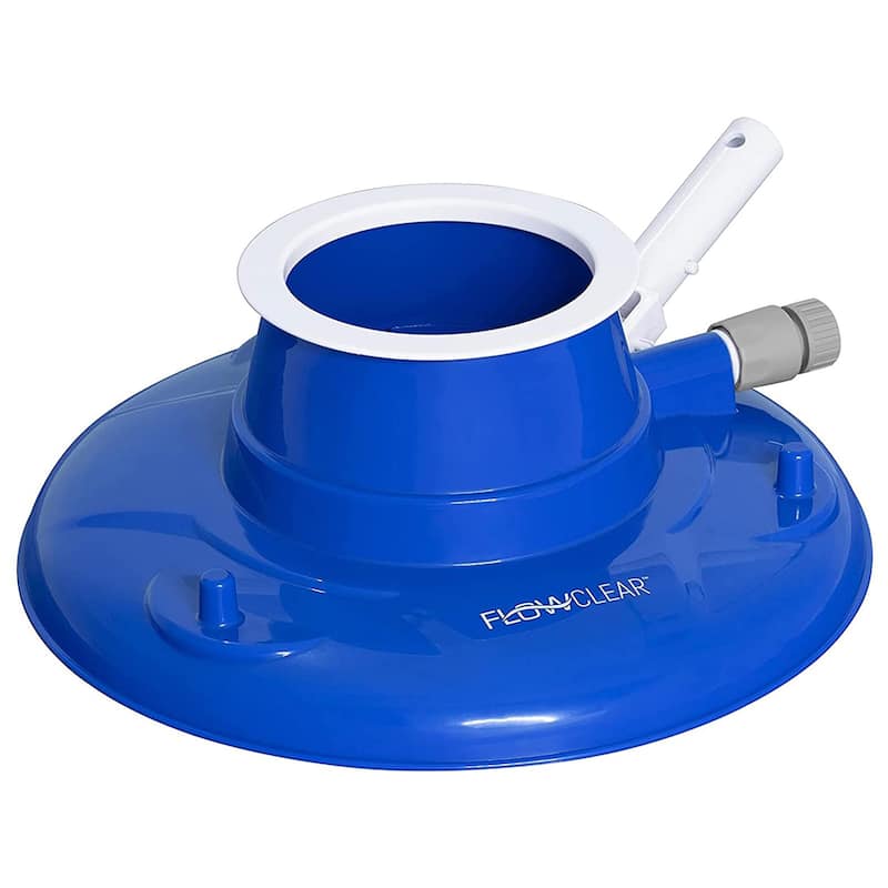 Bestway 58657E-BW Flowclear High Power AquaSuction Pool and Leaf Vacuum with Bag - 1.65