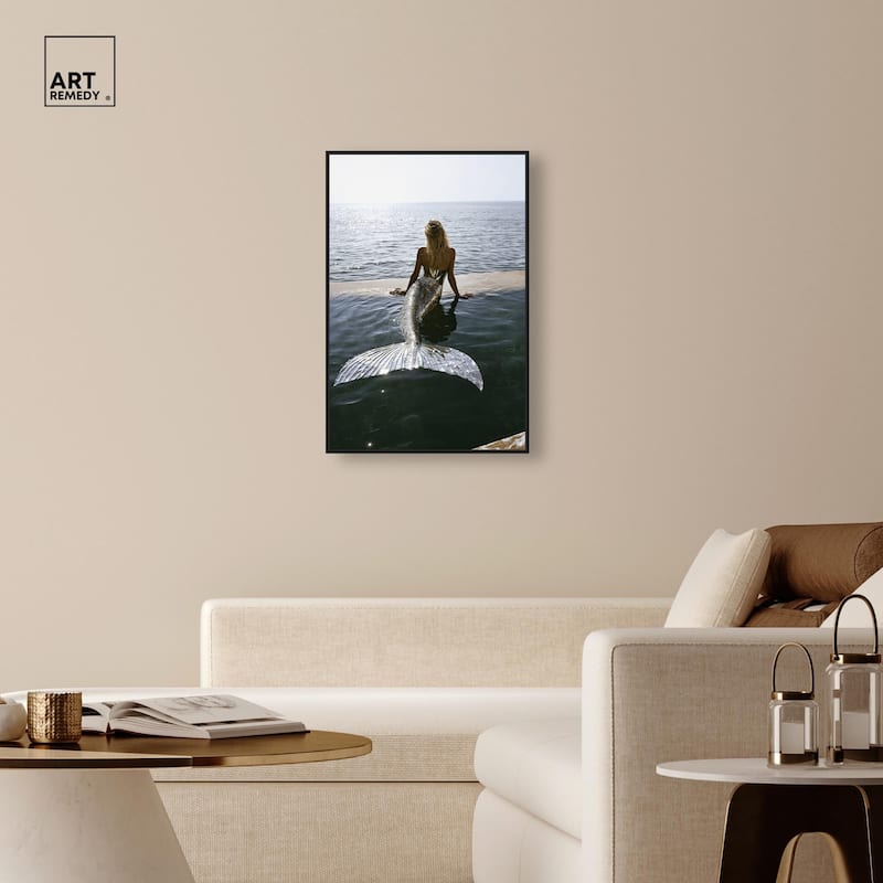 Mermaid Noon Canvas by Art Remedy
