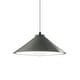 preview thumbnail 65 of 64, Justice Design Group Flare 1-Light Pendant Pewter Green/Matte Black/White Cord