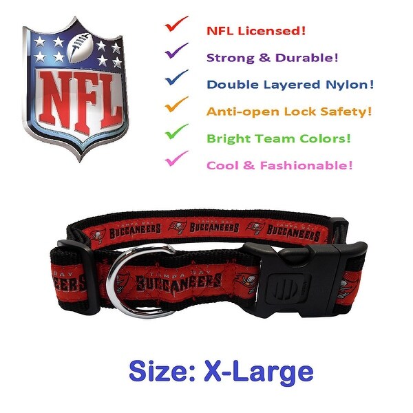 nfl dog collars