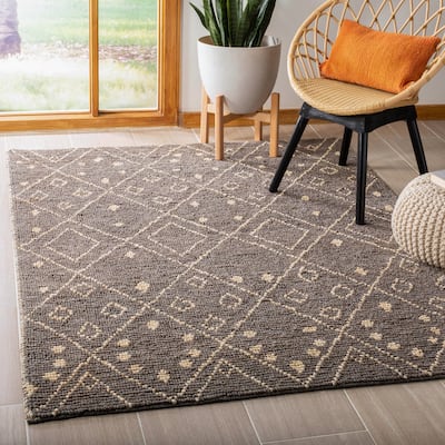 SAFAVIEH, Handmade Bohemian Edeltrud Boho Jute Rug