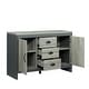 preview thumbnail 5 of 8, 45-inch Wood Sideboard with 3 Drawers