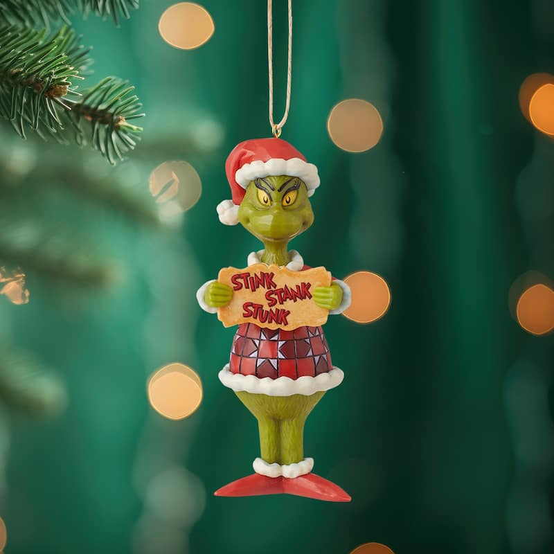 Dept 56 The Grinch Stink Stank Stunk Christmas Ornament
