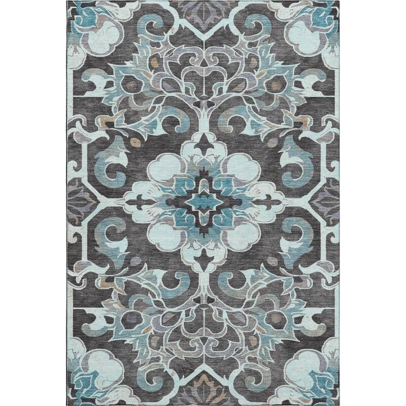 Premium Washable Super Soft Raj Traditional Mayfield Rug