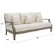 preview thumbnail 131 of 137, SAFAVIEH Couture Outdoor Martinique Solid Wood Patio Sofa