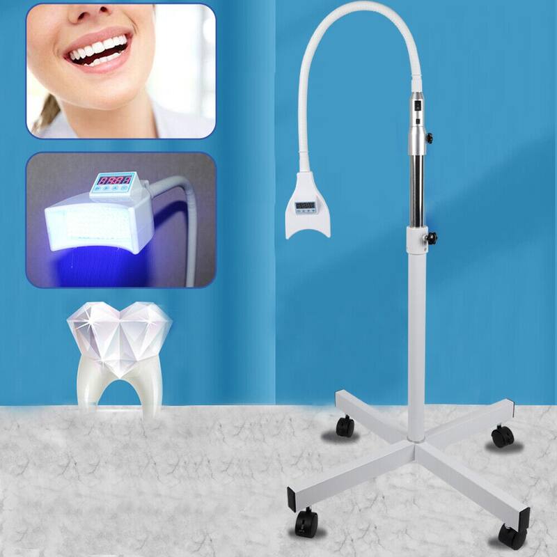 Mobile Dental Teeth Cool LED Light Whitening Machine - White