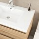 preview thumbnail 41 of 148, Floating Bathroom Vanity with Integrated Resin Top