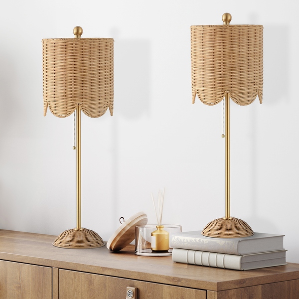 Carpo rattan table light hot sale