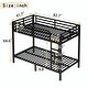 preview thumbnail 14 of 26, Metal Bunk Bed for Teens and Adults, Space-Saving, Noise-Reduced