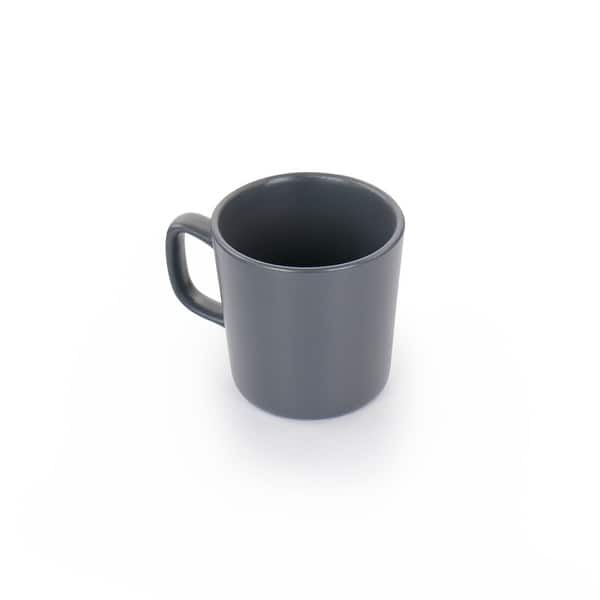 Elama Luxmatte Dark Grey 20 Piece Dinnerware Set Bed Bath & Beyond