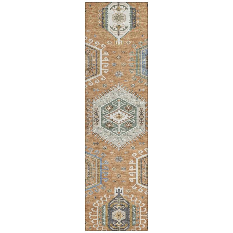 Machine Washable Indoor/ Outdoor Global Akron Chantille Rug