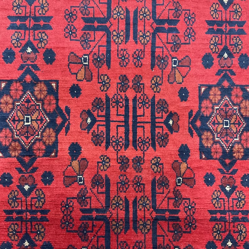 HERAT ORIENTAL Hand-knotted Khal Mohammadi Wool Rug (4'11 x 6'4) - 4'11" x 6'4"