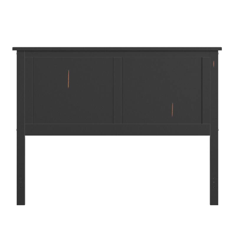 Mercer Mission Transitional Black Panel Headboard by iNSPIRE Q Classic