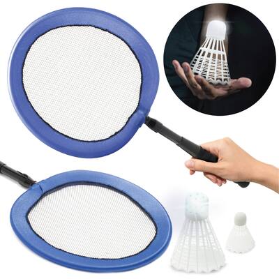 BLACK SERIES Badminton LED Rackets Set - 13 x 4.3 x 15.88