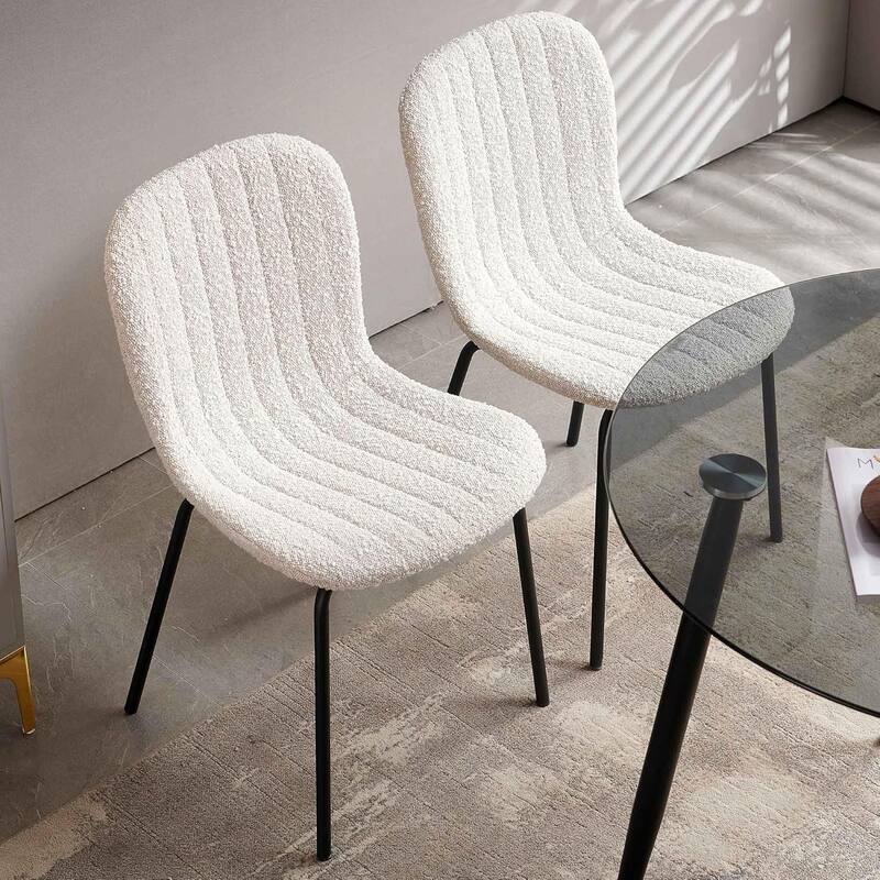 Howtai Upholstered Dining Chairs,Vintage PU Leather Accent Side Chairs