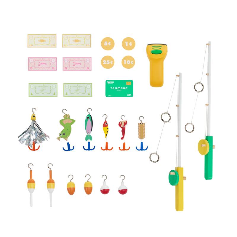 Teamson Kids My Little Helper Fishing Shop & Accessories