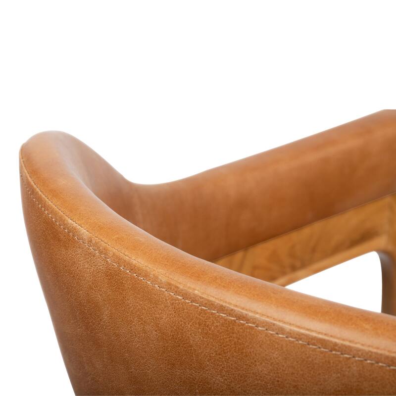 Poly and Bark Lando Leather Dining Chair