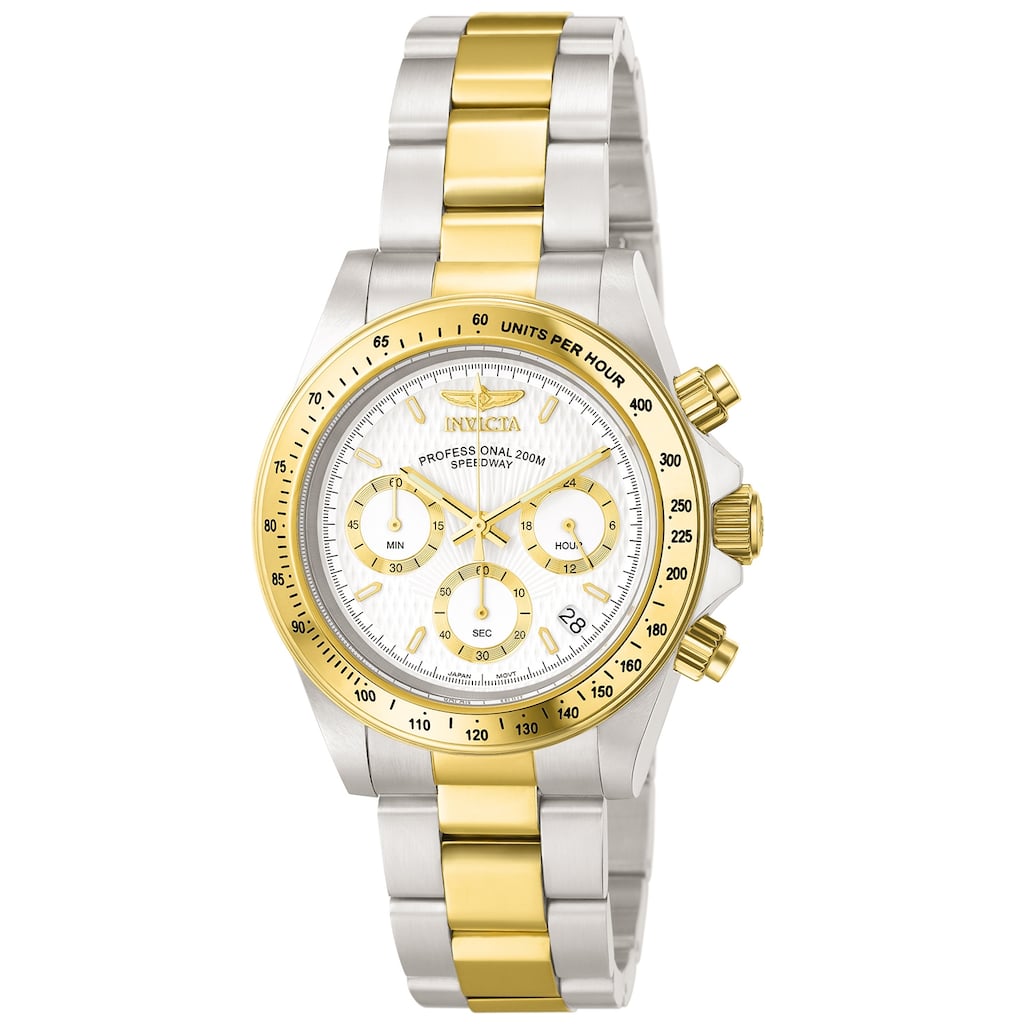 Invicta Men's 9212 Speedway Quartz Chronograph White Dial Watch