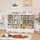 preview thumbnail 13 of 32, Costway 3-Tier Children's Multi-Functional Bookcase Toy Storage Bin - See Details