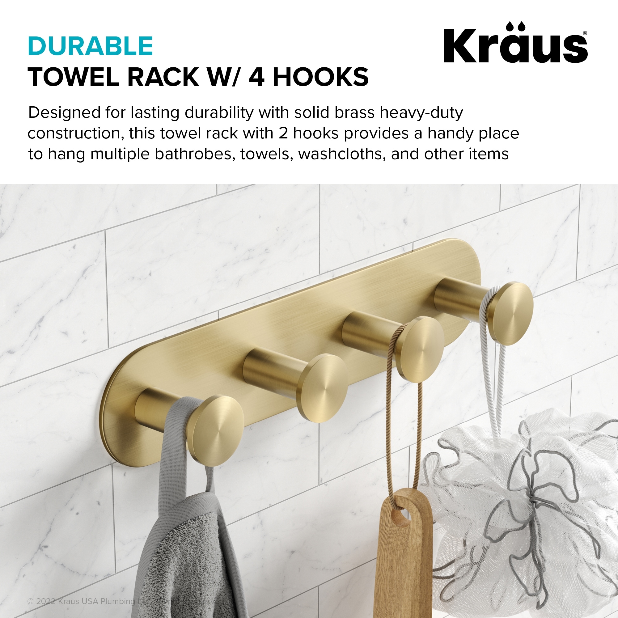 Towel shop hook rack