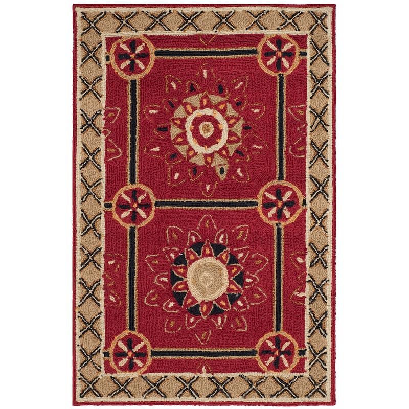 SAFAVIEH Handmade Easy Care Loria Oriental Rug