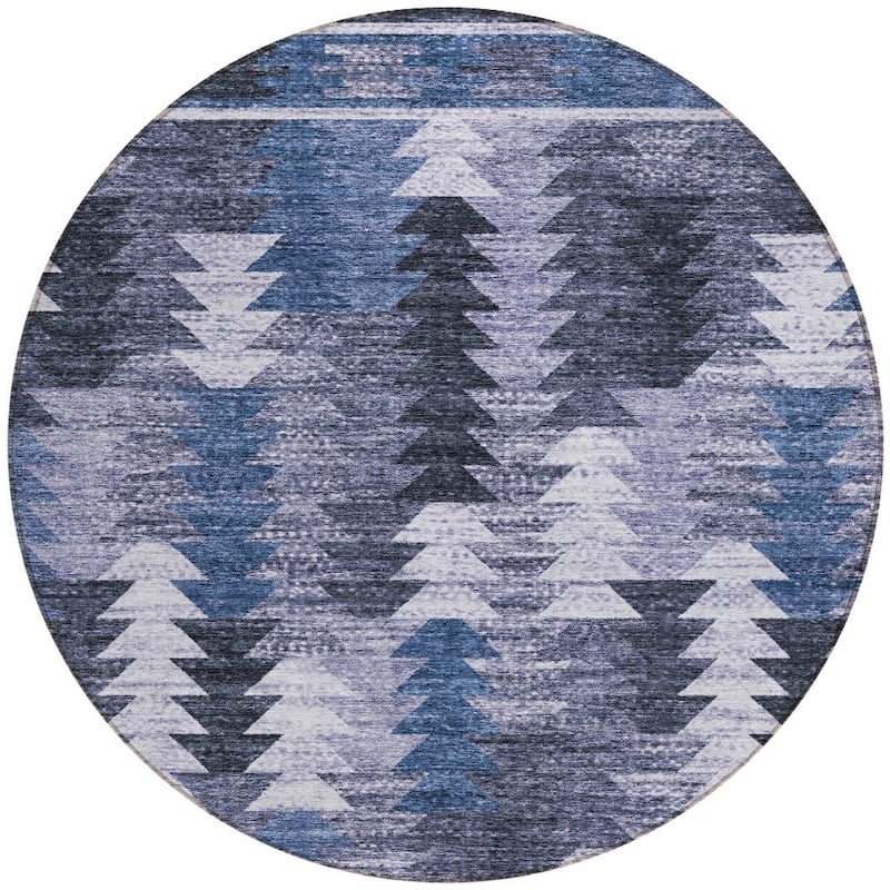 HomeRoots Southwestern Transitional Rectangle Outdoor Rug