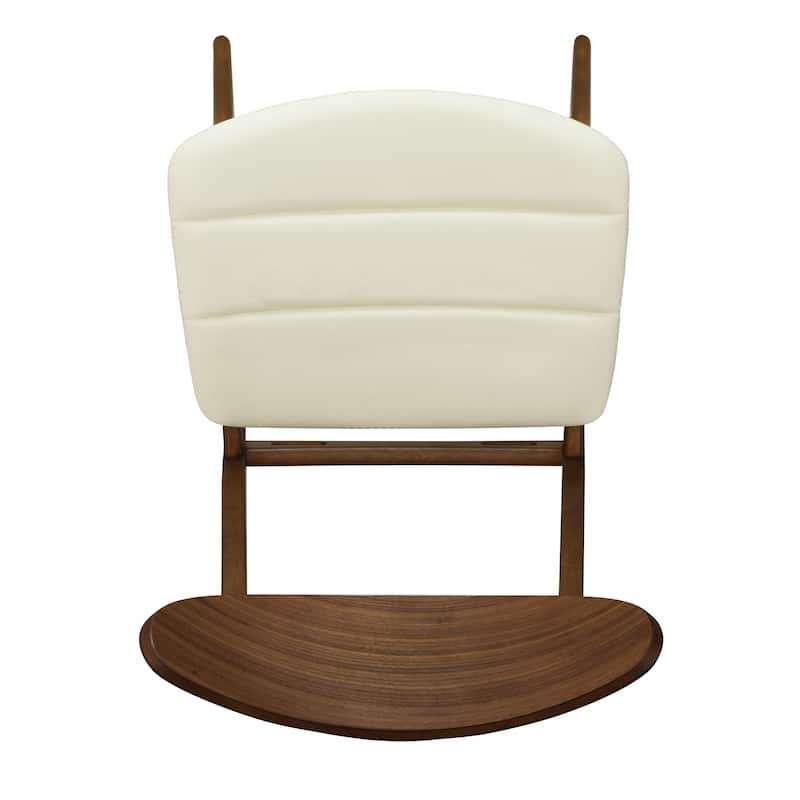 Anise Faux Leather and Rubberwood Dining Chair (Set of 2) by Christopher Knight Home