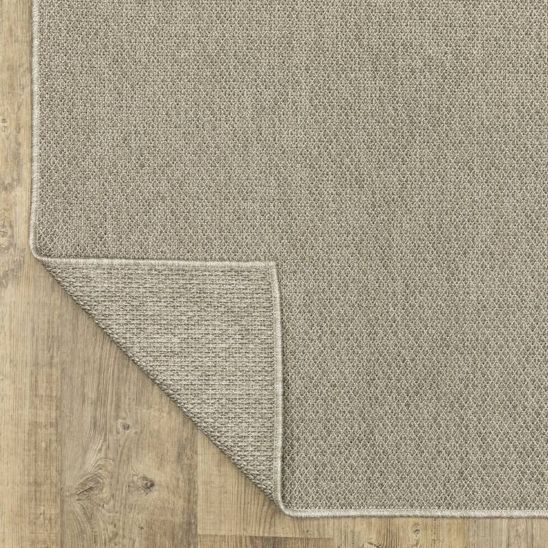 Style Haven Calayan Textured Diamond Grey Ultimate Performance Area Rug~