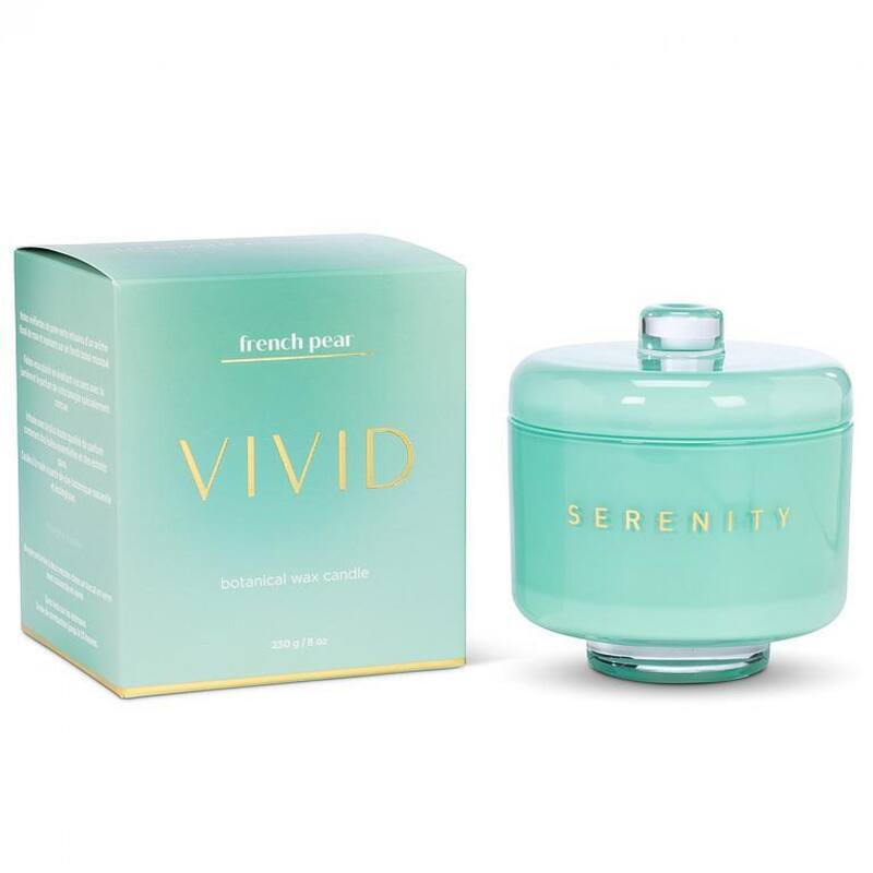French Pear In Pedestal Jar Candle