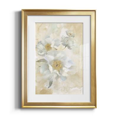 Soft Peonies I Premium Framed Print - Ready to Hang