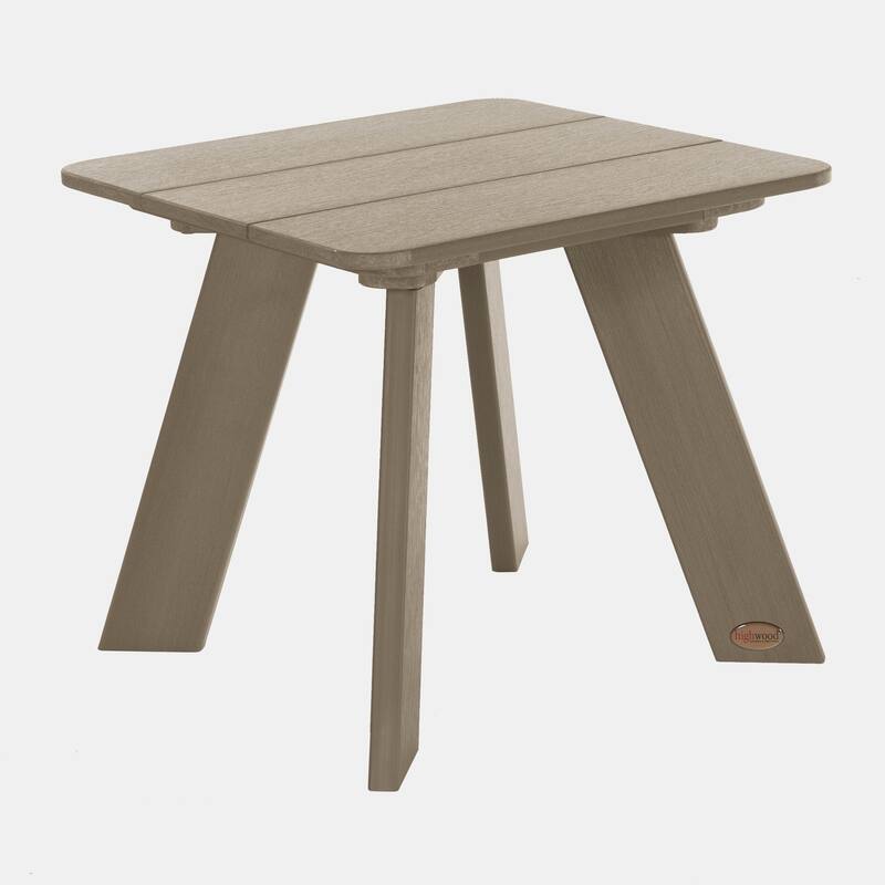 HIGHWOOD Modern Side Table - Woodland Brown
