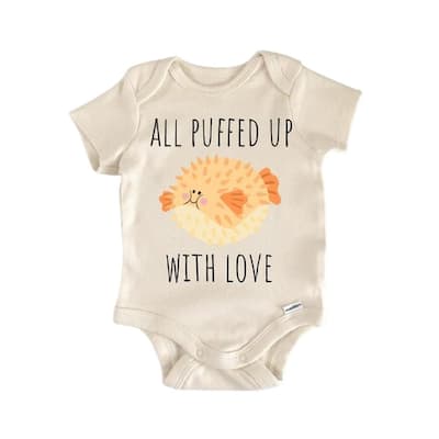Blowfish Pufferfish Tropical - Baby Boy Girl Clothes Infant Bodysuit Funny Cute Newborn