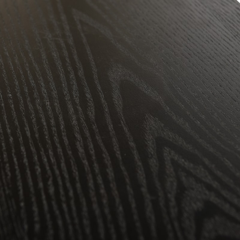 StyleCraft Norman Wyatt Home - 3-Tier Open Console - Ebony Woodgrain