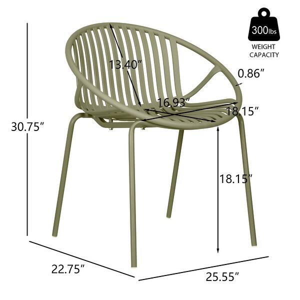 dimension image slide 1 of 4, Roomfitters Outdoor Expandable Dining Set 7 Piece Acacia Wood Table Stackable Chairs
