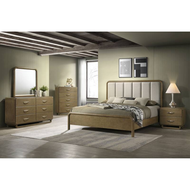 Tully Nutmeg 6-drawers Dresser