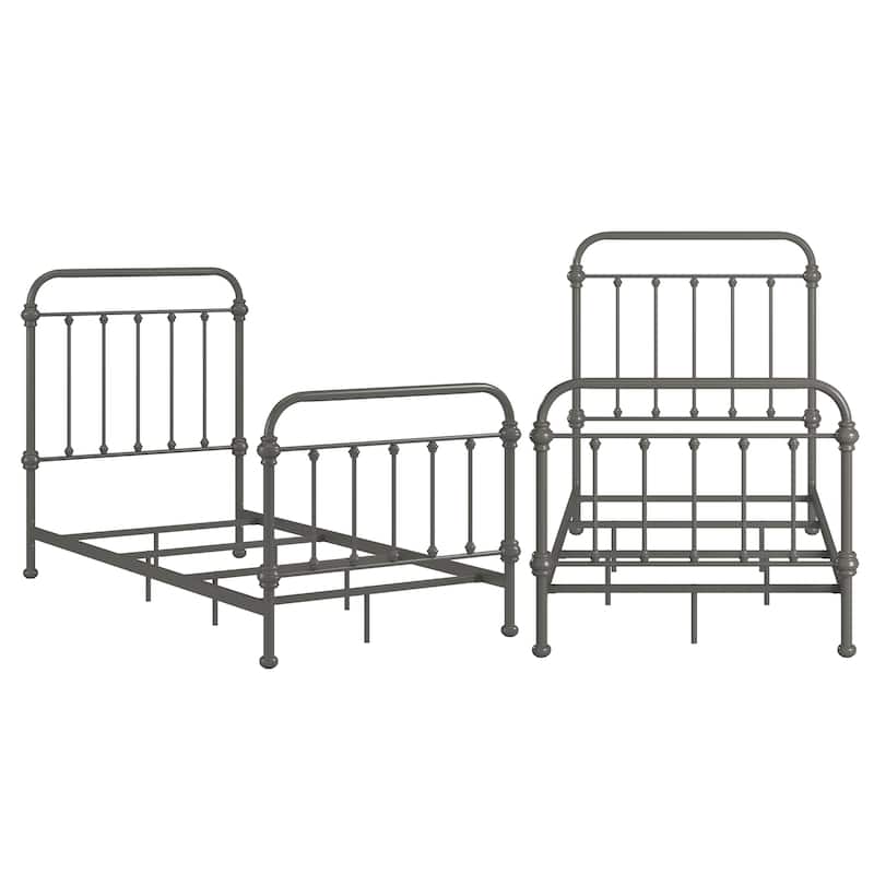 Sigulda Graceful Lines Victorian Metal Bed