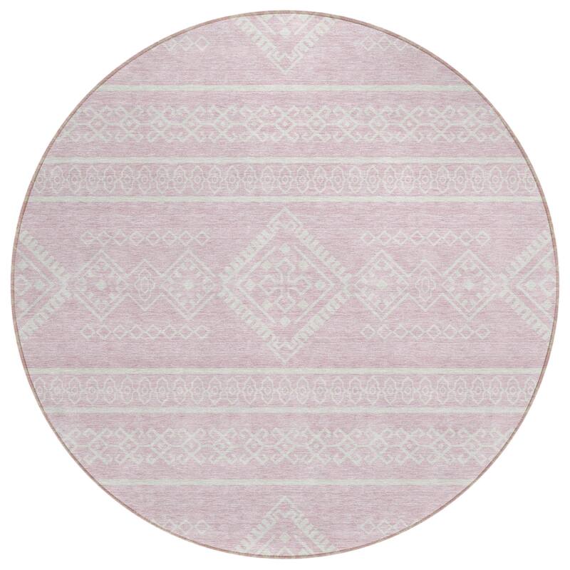 HomeRoots Southwestern Transitional Rectangle Outdoor Rug