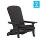 preview thumbnail 14 of 44, Indoor/Outdoor Folding Adirondack Chairs with Cushions - Set of 2 - 30.25"W x 34"D x 37"H