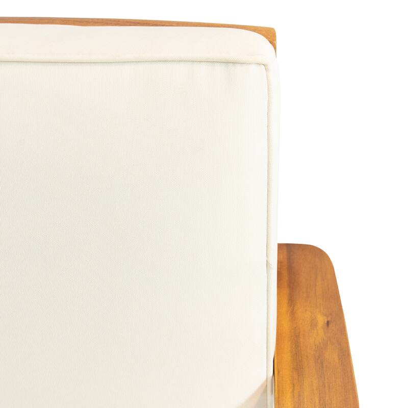 Willowbrook Outdoor Acacia Loveseat and Coffee Table by Christopher Knight Home