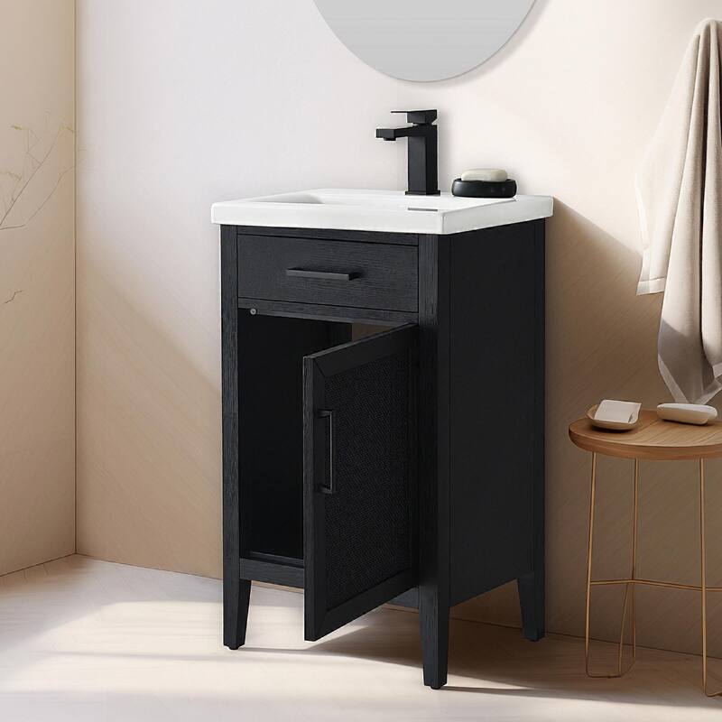 Sudio Design Cove 20" Single Bathroom Vanity - 20" Single Sink