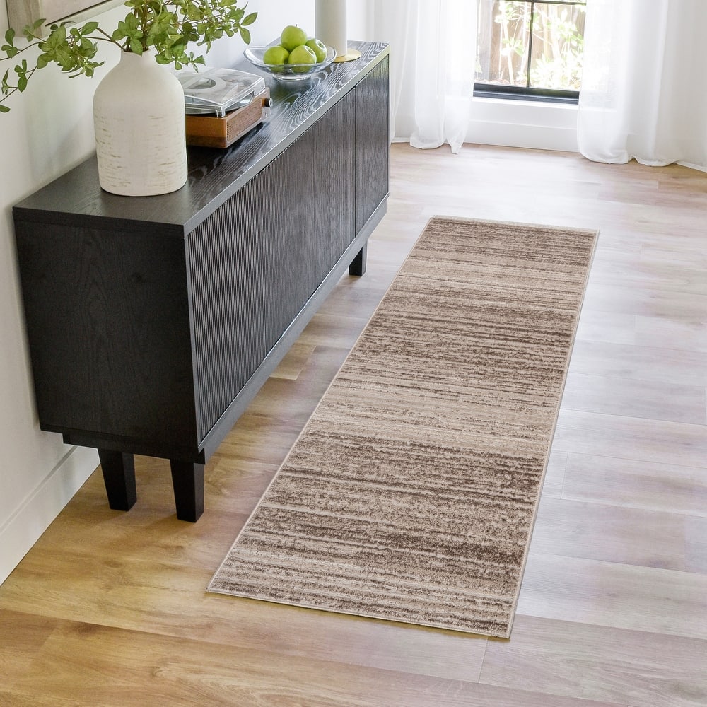 Gertmenian Flora Transitional Casual Modern Soft High-Low Polypropylene Polyester Indoor Area Rug Collection