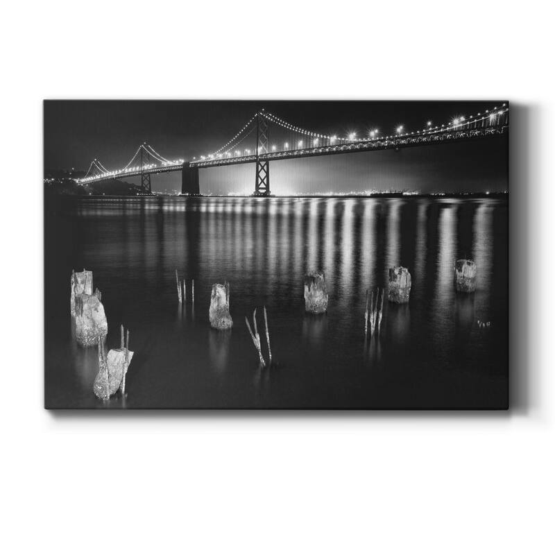 Night Reflections Premium Gallery Wrapped Canvas - Ready to Hang - 18X27