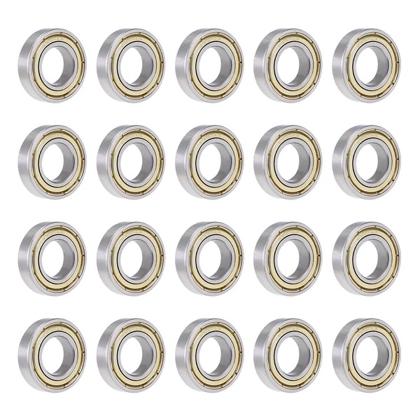 6901ZZ Deep Groove Ball Bearing 12x24x6mm Double Shielded Carbon Bearings 20Pcs - Pack of 20 - 6901ZZ (12*24*6)