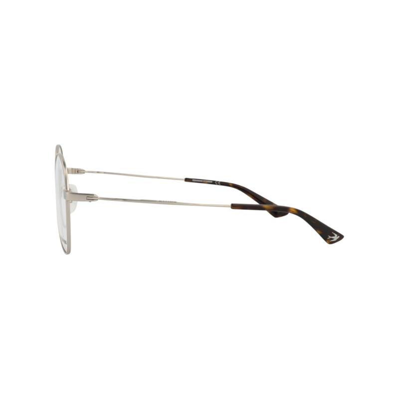 McQ Alexander McQueen Round-Frame Metal Optical Frames - N/A