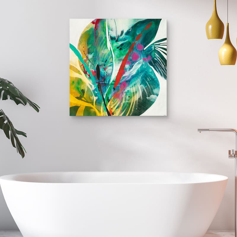Palm Leaves by K. Nari Canvas Art Print